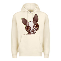 Tofu zippy the boston terrier Premium Hoodie - linhVisuals