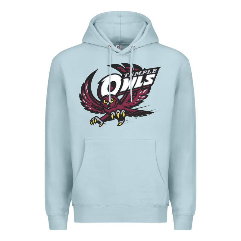 Temple Owls Premium Hoodie by linhVisuals | Teevron