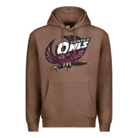 Chestnut temple owls Premium Hoodie - linhVisuals