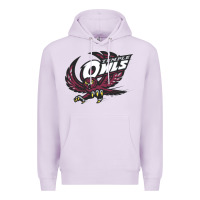 Lilac temple owls Premium Hoodie - linhVisuals