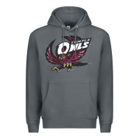 Rock temple owls Premium Hoodie - linhVisuals