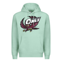 Seafoam temple owls Premium Hoodie - linhVisuals