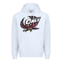 White temple owls Premium Hoodie - linhVisuals
