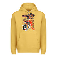 Antique Gold ramen rider food, noodles Premium Hoodie - linhVisuals