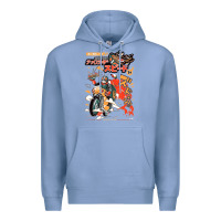 Colony Blue ramen rider food, noodles Premium Hoodie - linhVisuals