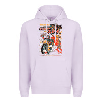 Lilac ramen rider food, noodles Premium Hoodie - linhVisuals