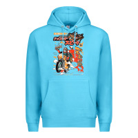 Ocean Blue ramen rider food, noodles Premium Hoodie - linhVisuals