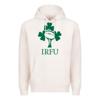 Pale Pink irish rugby football union Premium Hoodie - linhVisuals