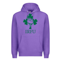 Purple irish rugby football union Premium Hoodie - linhVisuals