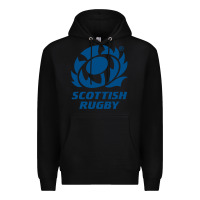Black scottish rugby Premium Hoodie - linhVisuals