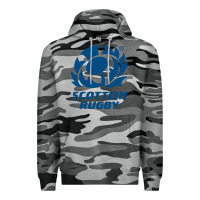 Slate Camo scottish rugby Premium Hoodie - linhVisuals
