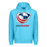 Ocean Blue rugby Premium Hoodie - linhVisuals