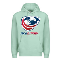 Seafoam rugby Premium Hoodie - linhVisuals