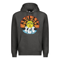 Charcoal Heather Ice Abolish Premium Hoodie - linhVisuals