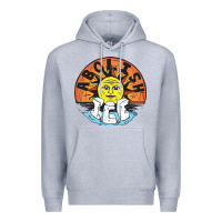 Heather Grey Ice Abolish Premium Hoodie - linhVisuals