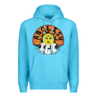 Ocean Blue Ice Abolish Premium Hoodie - linhVisuals