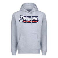 Heather Grey duquesne sports Premium Hoodie - linhVisuals