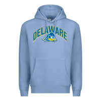 Colony Blue delaware sportss Premium Hoodie - linhVisuals