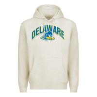 Oatmeal Heather delaware sportss Premium Hoodie - linhVisuals