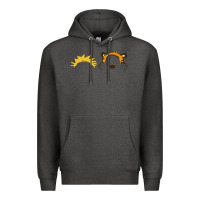 Charcoal Heather hobbes Premium Hoodie - linhVisuals