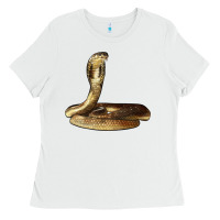 White king cobra snake Ladies Tee - LillyAllenDesigns