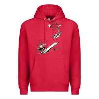 Cardinal hobbes Premium Hoodie - linhVisuals