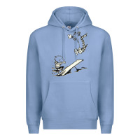 Colony Blue hobbes Premium Hoodie - linhVisuals