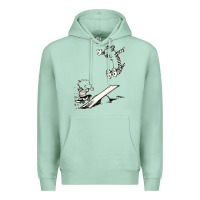 Seafoam hobbes Premium Hoodie - linhVisuals