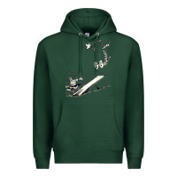 Sports Green hobbes Premium Hoodie - linhVisuals