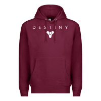 Burgundy destiny games Premium Hoodie - linhVisuals