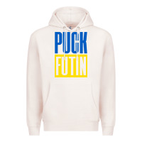 Pale Pink puck futin meme Premium Hoodie - linhVisuals