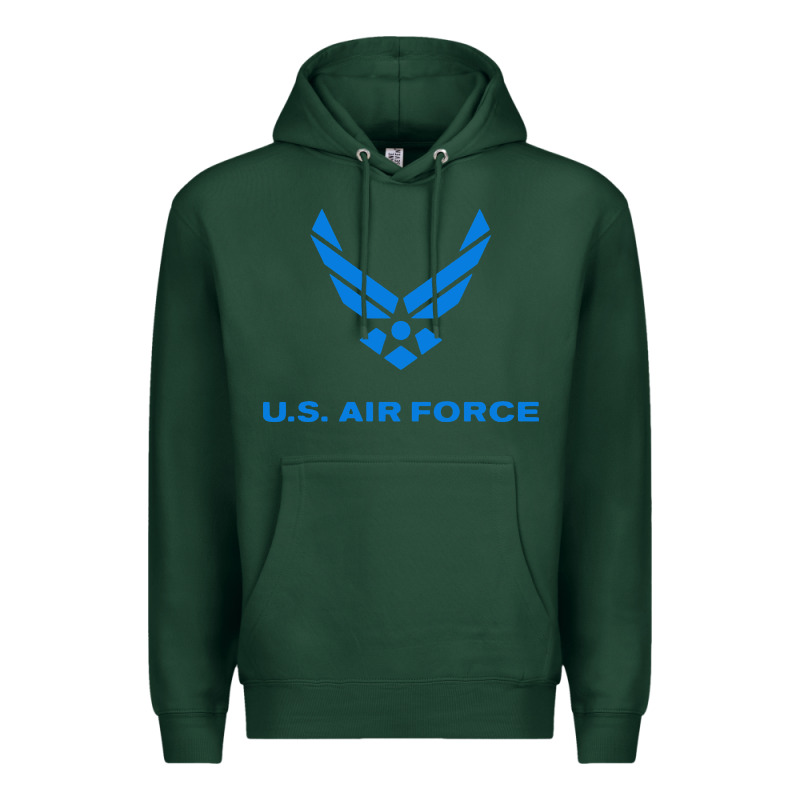 Us Force Usaf Distressed Premium Hoodie by linhVisuals | Teevron