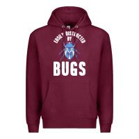 Burgundy entomology t  shirt entomology entomologist t  shirtby Premium Hoodie - linhVisuals