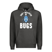 Charcoal Heather entomology t  shirt entomology entomologist t  shirtby Premium Hoodie - linhVisuals