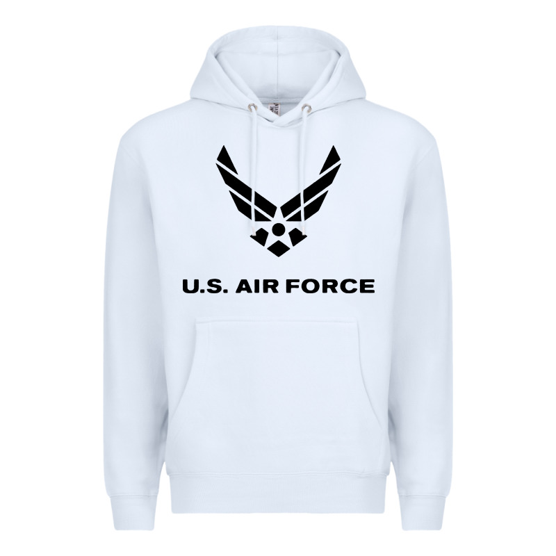 Us Air Force Usaf Distressed Premium Hoodie by linhVisuals | Teevron