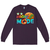 Plum vacay mode Long Sleeve Tee - Artiststas