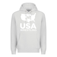 Dove Grey usa fight Premium Hoodie - linhVisuals