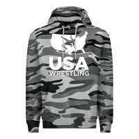 Slate Camo usa fight Premium Hoodie - linhVisuals