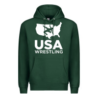 Sports Green usa fight Premium Hoodie - linhVisuals