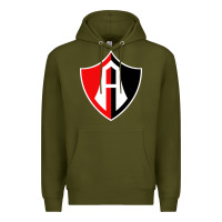 Army Green Atlas Football Premium Hoodie - linhVisuals