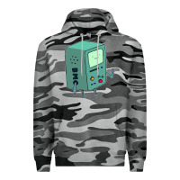 Slate Camo Bmo Adventure Time Premium Hoodie - linhVisuals