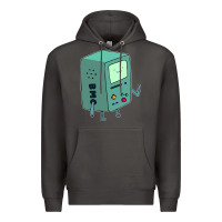 Smoke Bmo Adventure Time Premium Hoodie - linhVisuals