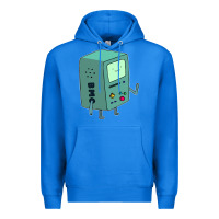 True Royal Bmo Adventure Time Premium Hoodie - linhVisuals