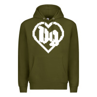Army Green Drain Gang Premium Hoodie - linhVisuals
