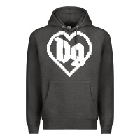 Charcoal Heather Drain Gang Premium Hoodie - linhVisuals