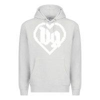 Dove Grey Drain Gang Premium Hoodie - linhVisuals