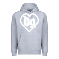 Heather Grey Drain Gang Premium Hoodie - linhVisuals