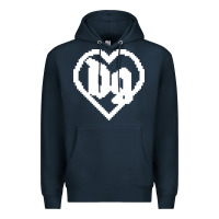 Navy Drain Gang Premium Hoodie - linhVisuals