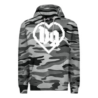 Slate Camo Drain Gang Premium Hoodie - linhVisuals