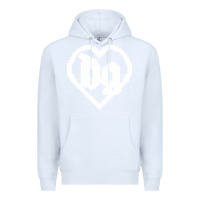 White Drain Gang Premium Hoodie - linhVisuals